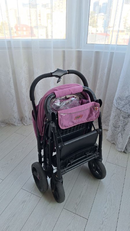 Коляска батумський всюдихід з ременями, чохлом, дощовиком