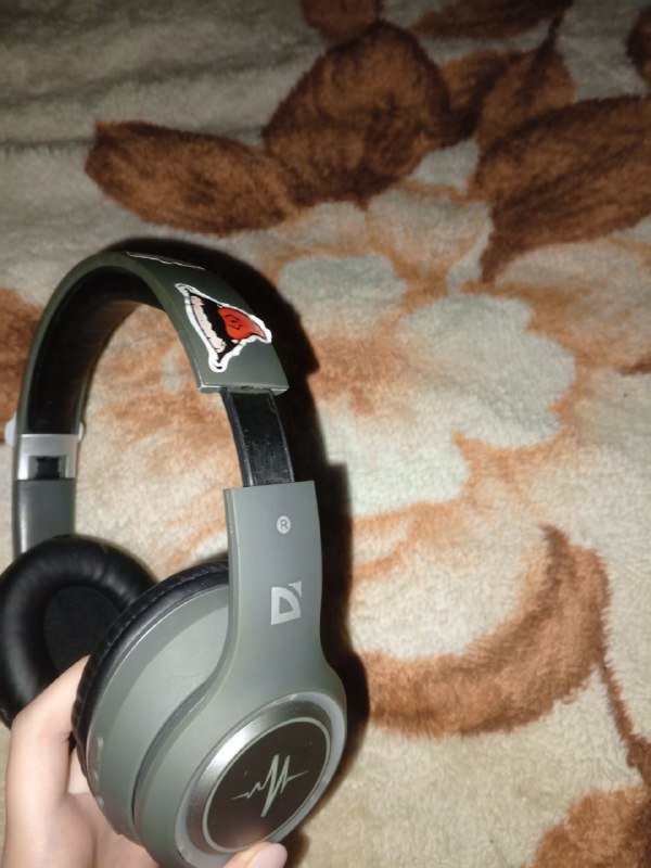 Беспроводные блютуз наушники складные темно-серые 5