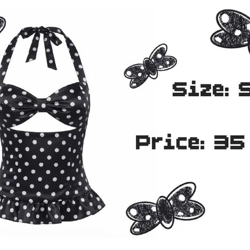Women's clothing in various styles