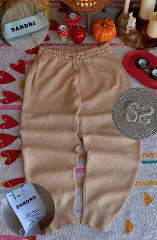 Трикотажные штаны Essentials Fear of God, Sandro Paris, Ralph Lauren 2