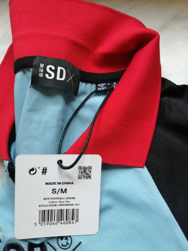 Платье спортивного кроя Superdry голубое S M 6