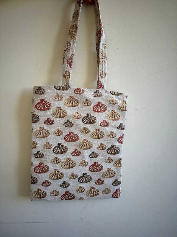 Сумка гобеленовая с хинкальками