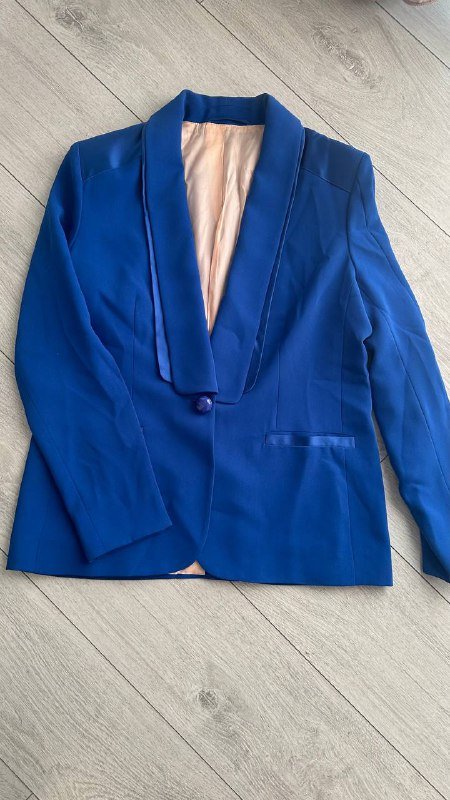 Пиджак синий размер S - M