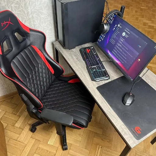 ПК, монитор, кресло, наушники, клавиатура, мышь