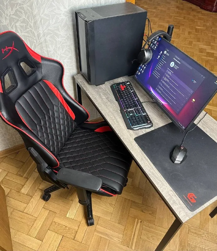 ПК, монитор, кресло, наушники, клавиатура, мышь 1