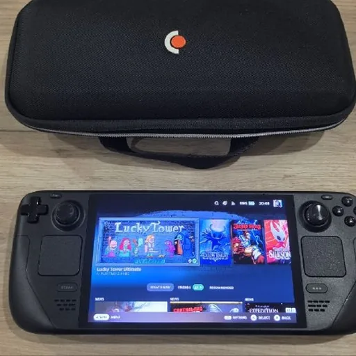 Консоль Steam Deck OLED 512 Gb, кейс, зарядка