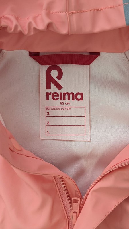 Непромокаемый костюм кораллового цвета Reima 92 см 2