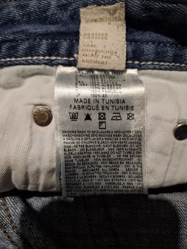 Джинсы мужские Diesel оригинал slim fit размер 30 7
