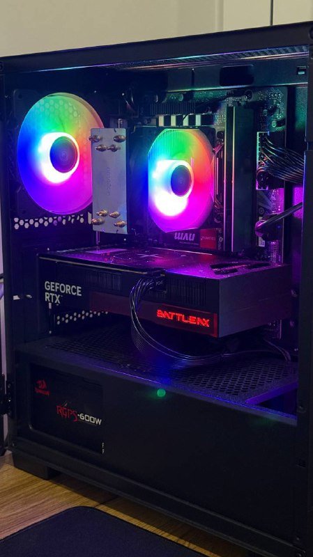 ПК для работы, игр, монтажа, стриминга Intel i5, RTX 5060 Ti 16GB 3