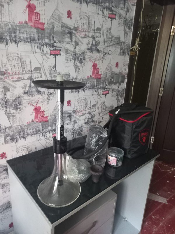 Фирменный кальян с комплектом и кейсом 2