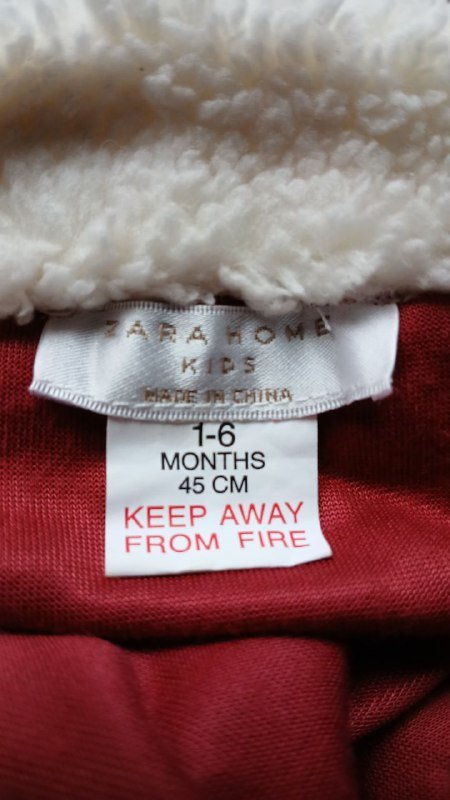 Шапка Санты Zara kids для малышей 2