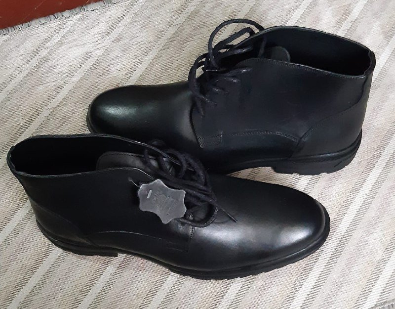 Новая кожаная обувь 45 размер летние модели 3
