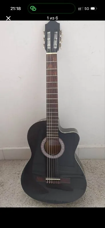 Электрическая классическая гитара Thomann Classic Guitar 4/4 EQ 1