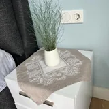 Льняной домашний текстиль, подушки, салфетки, полотенце 6