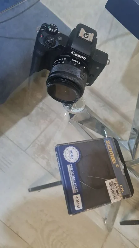 Фотоаппарат Canon M50 Mark II с китовым объективом