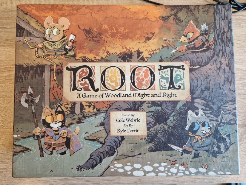 Настольная игра ROOT на английском без инструкции