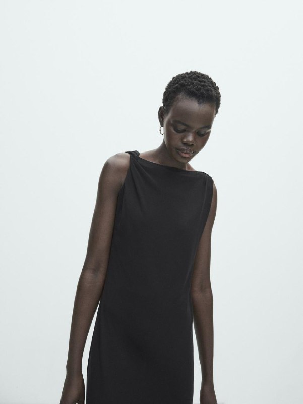 Черное платье Massimo Dutti 6