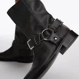 HUGO biker boots, Topshop biker boots 7