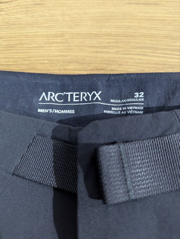 Штаны Arc'teryx Gamma Softshell черные 32R 2