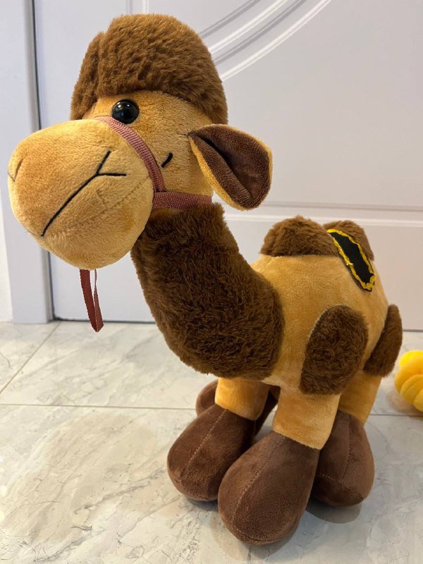 Плюшевые игрушки верблюд и собака 2