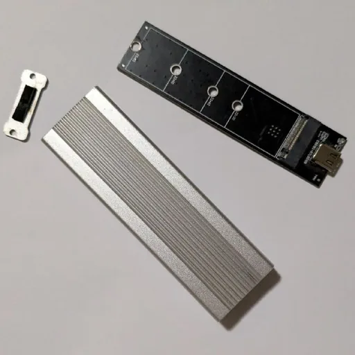 Внешний алюминиевый бокс для M.2 NVMe SSD