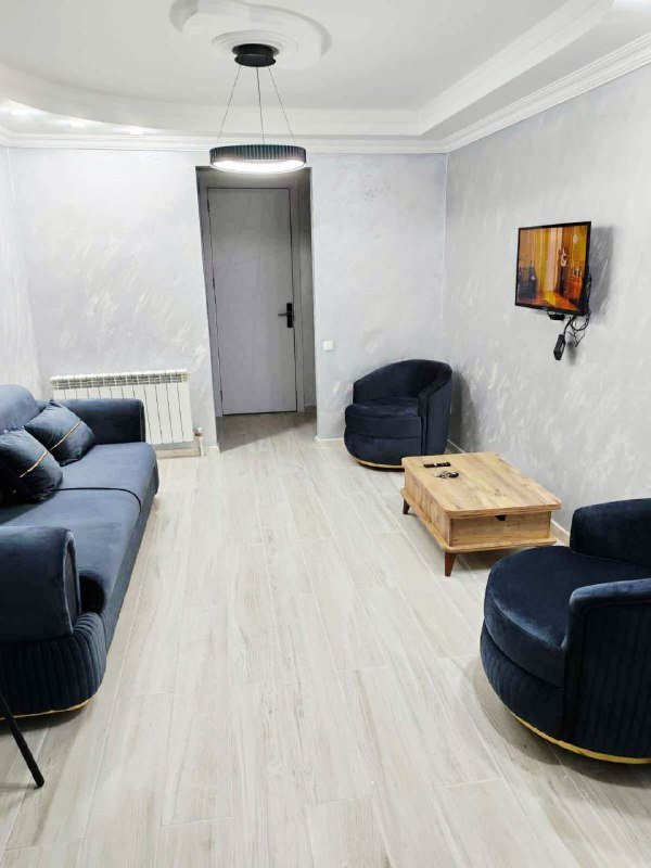 2-комнатная квартира с мебелью, ремонт, балкон 2