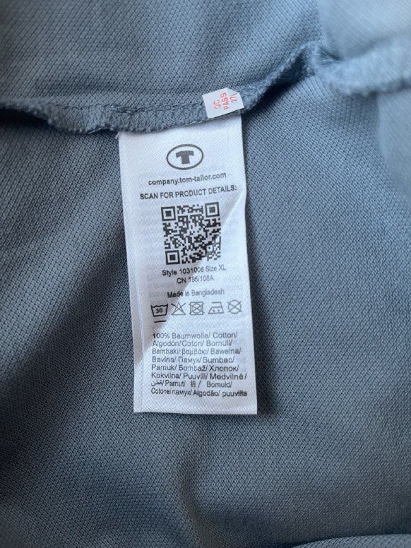 Мужское поло Tom Tailor XL 3