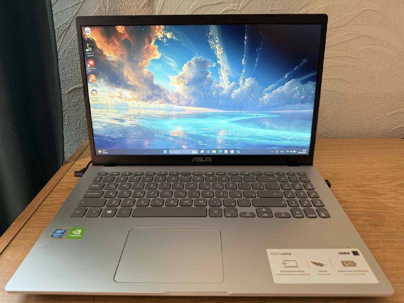 Ноутбук ASUS X509UJ MX230 2Gb Win10 Silver 4