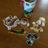 Пазл с собаками 2