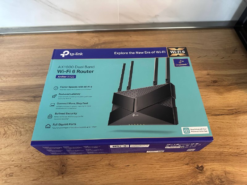 Роутер TP-Link AX1800 WI-FI6 Archer AX23
