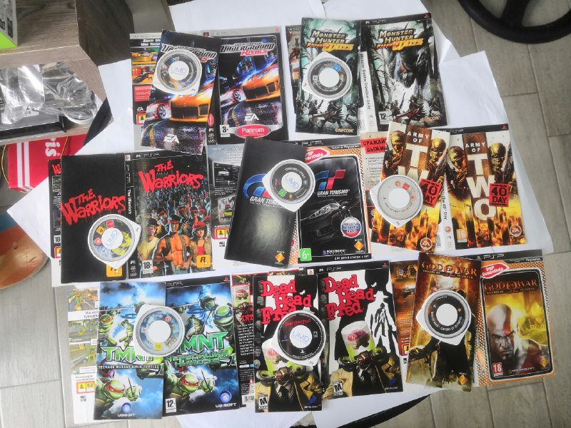 Лицензионные Игры PSP Tekken 6, God of War, Gran Turismo, GTA и др.