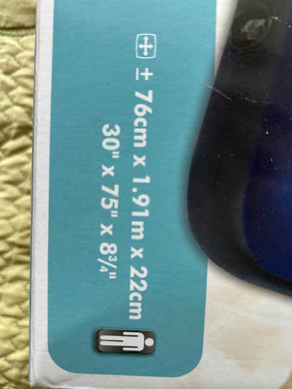 Надувной матрас 2