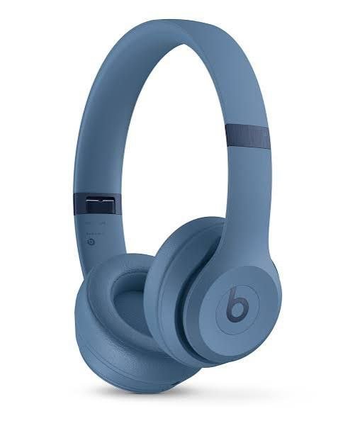 Синие наушники Beats