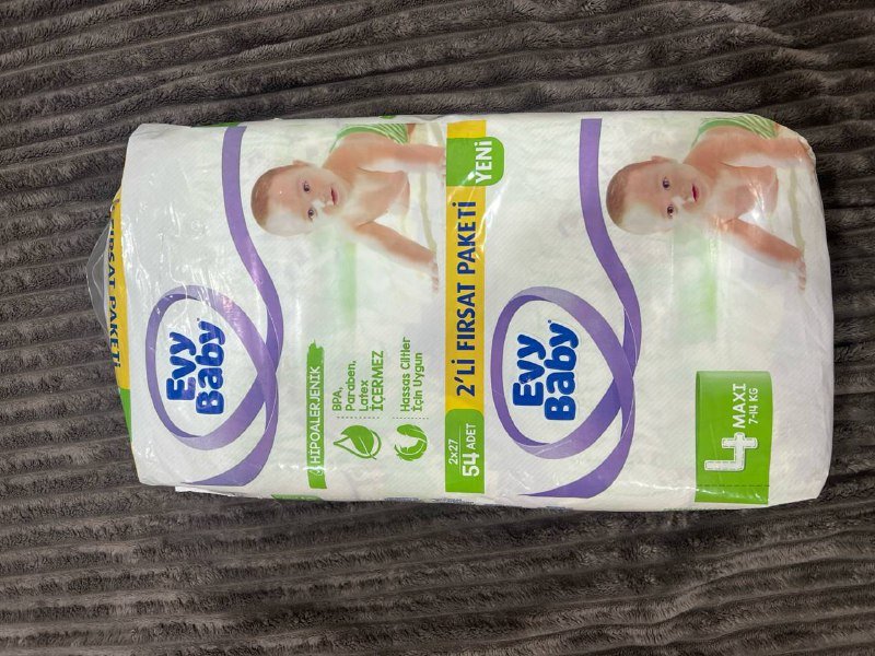 Подгузники Evy Baby 54 шт