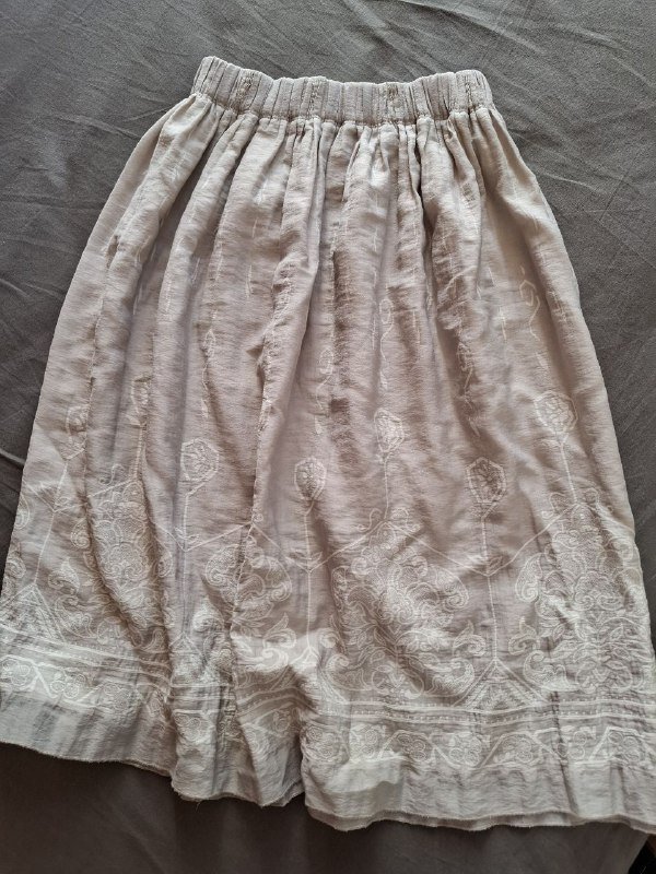 юбка миди, толстовка Uniqlo, длинное платье, джинсы, летняя юбка на резинке 8