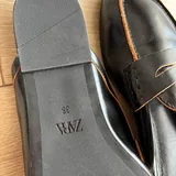 Мюли Zara из натуральной кожи, размер 38 3
