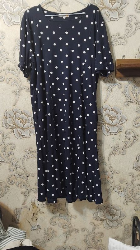 Платье в горошек 2 XL