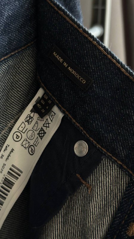 Джинсы Massimo Dutti темный индиго размер 36 S 4