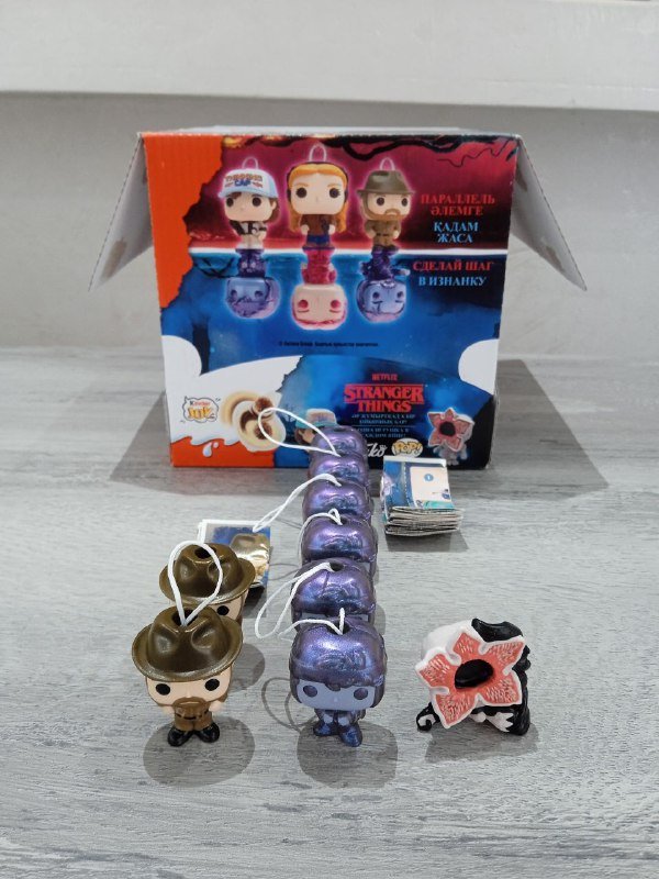 Фигурки stranger things очень странные дела