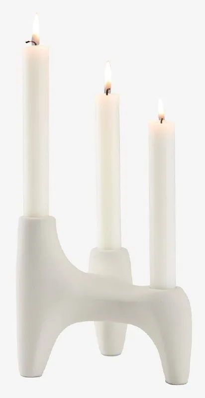 Подсвечник JYSK со свечами 1
