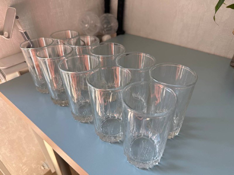 Набор из 10 стаканов 300 мл