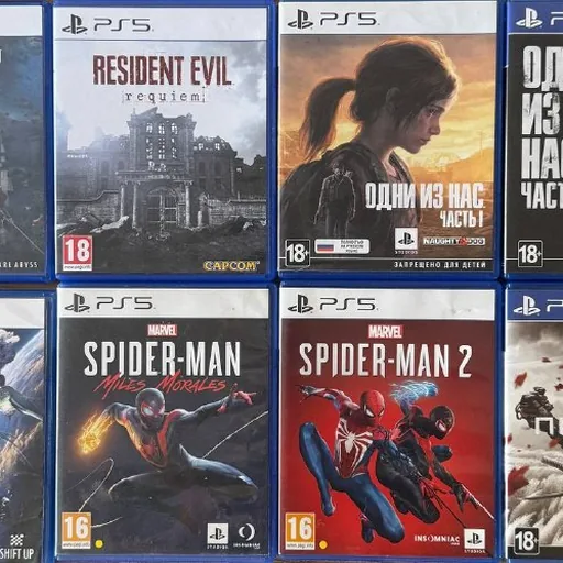 Игры на дисках для PlayStation 4 и PlayStation 5