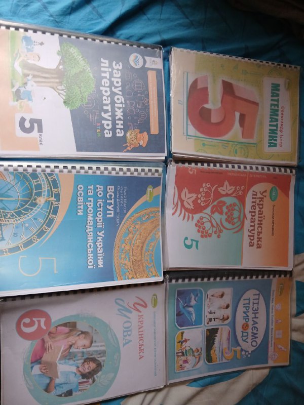 Книги 5 класс укр сектор