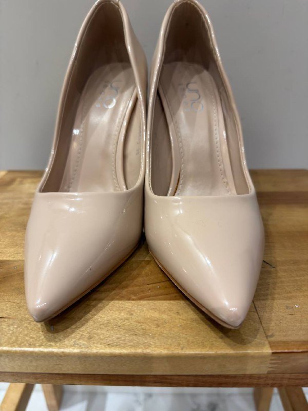 Туфли на высоком каблуке черные, серебро, джинсовые, бежевые лодочки 37 размер 6