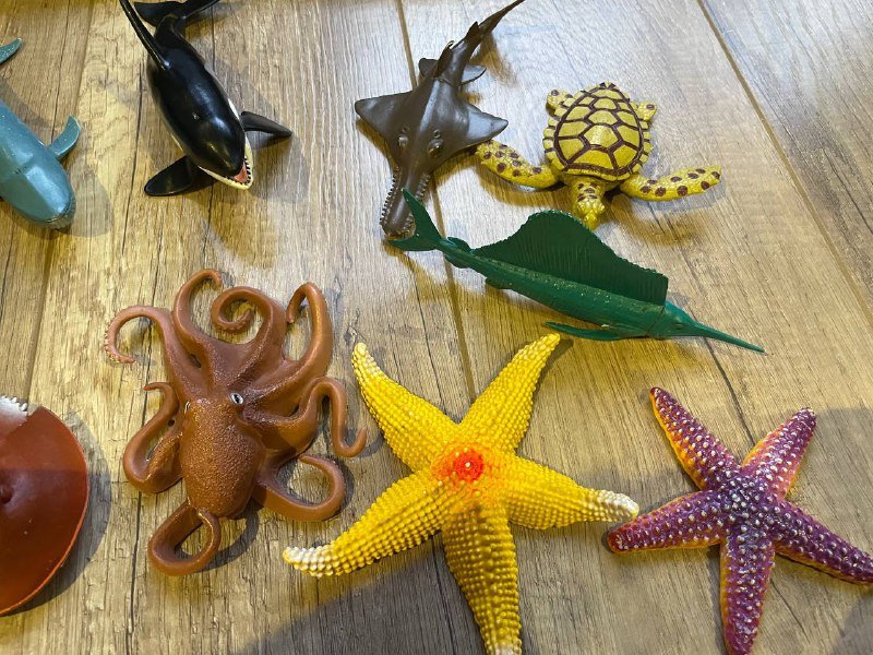 Морские животные игрушки набор 3