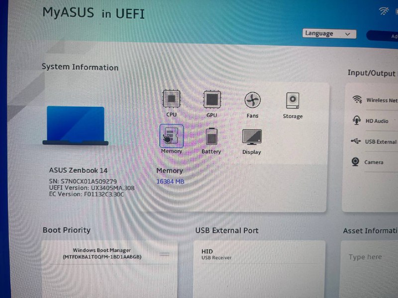 Продаю Asus Zenbook, 16GB RAM, 1TB SSD 6