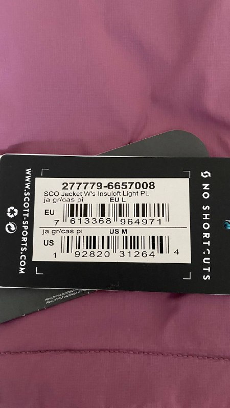 Куртка ветровка SCOTT женская размер М весна осень 5