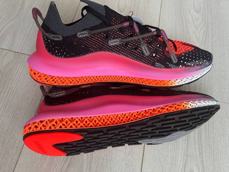 Adidas 4D Fusio Black Pink 42 размер 4