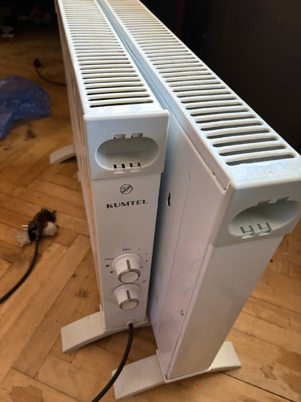 Два обогревателя Kumtel 2000 и 2500 ват 2