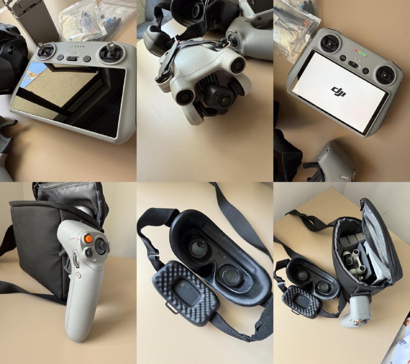 DJI Mini 3 Pro, DJI Goggles Integra, Fly More Kit, bag